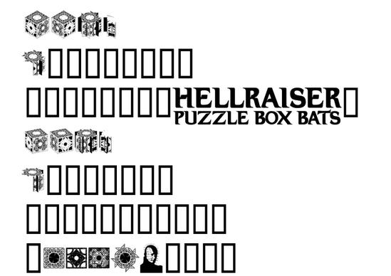 Hellraiser Puzzlebox Bats