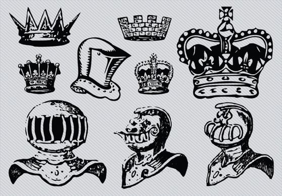 Helmets and Crowns