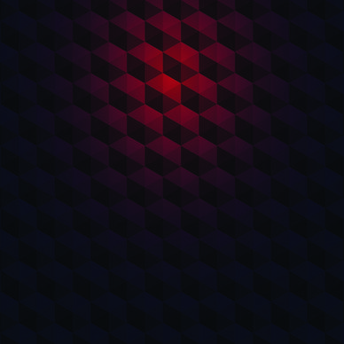 hexagon embossment shiny background vector