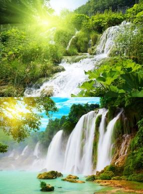 highquality pictures of beautiful waterfall flowing