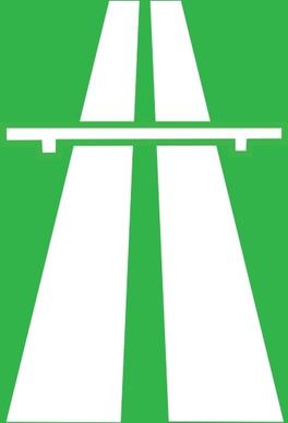 Highway Traffic Sign clip art