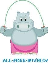 Hippo Jumping Rope