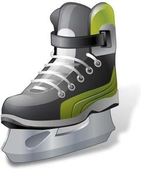 Hockey Ice Skate vector ai, ice sakte vector illustrator ai, hockey vector sport ai illustrator design