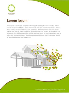 home leaflet design ideas