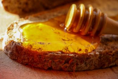 honey food backdrop picture bread food closeup