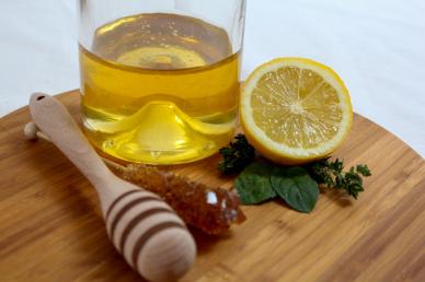 honey lemon drink picture elegant bright