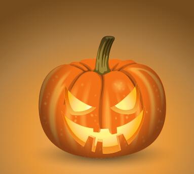horror pumpkins halloween vector