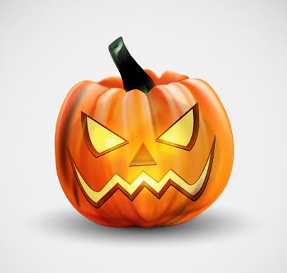 horror pumpkins halloween vector