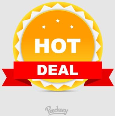 hot deal sticker
