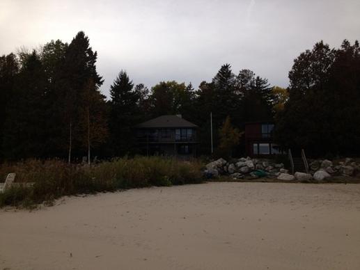houses at harrington beach state park wisconsin