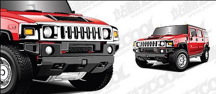 Hummer vehicle vector material
