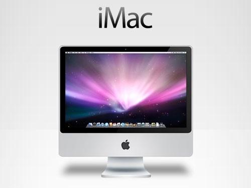 iMac PSD Source file