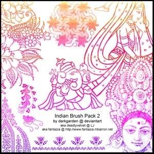 Indian Brush Pack 2