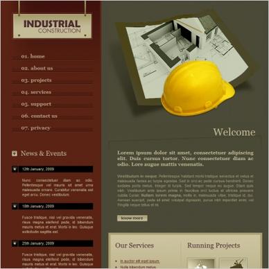 Industrial Construction Template
