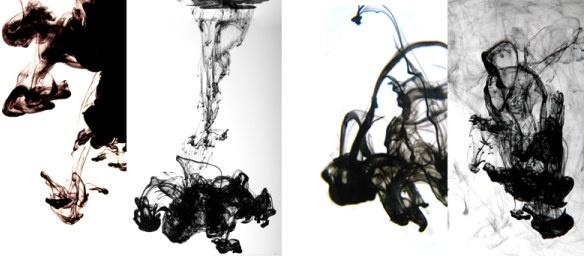 ink in water diffusion effect of highdefinition picture