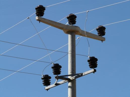 insulators strommast electricity