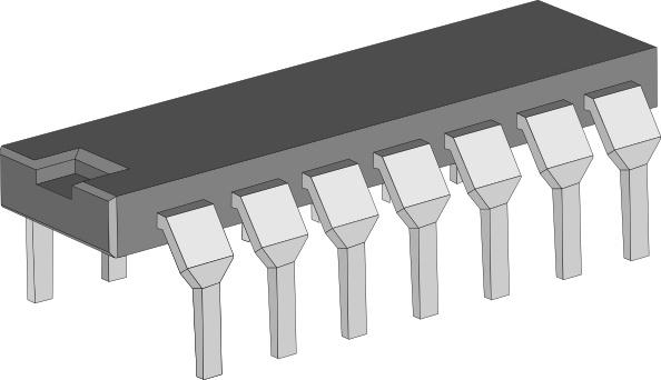 Integrated Circuit Chip clip art
