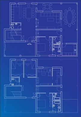 architecture interior design drawing flat sketch