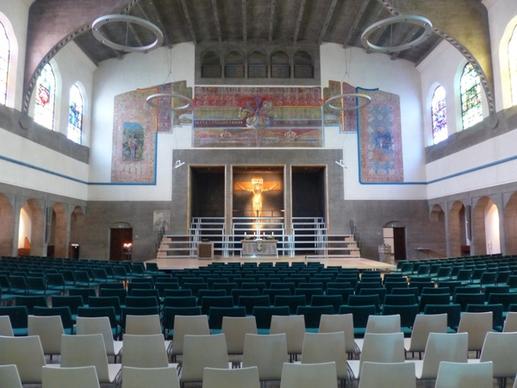 interior hall church