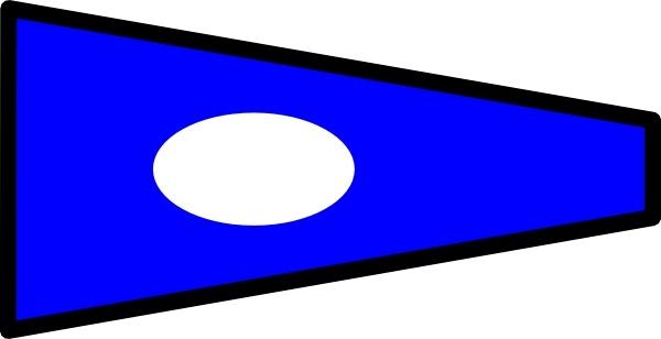 International Maritime Signal Flag 2 clip art