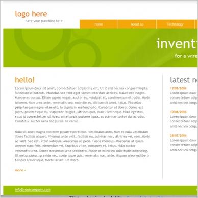 Inventions Template