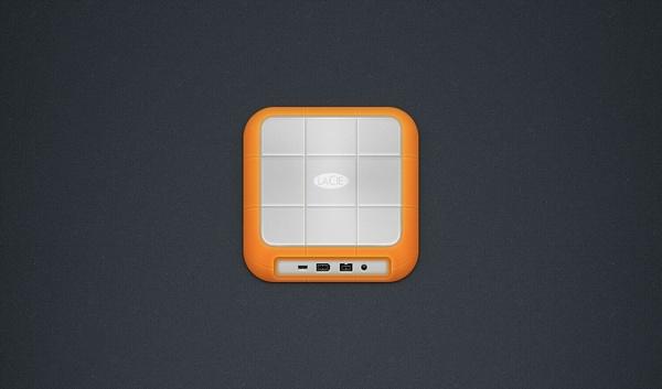 iOS Hard Drive Icon