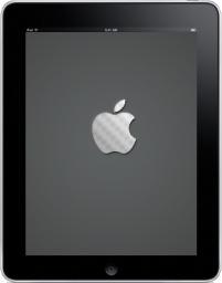 iPad Front Apple Logo