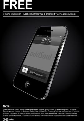 smartphone advertising banner modern black 3d design