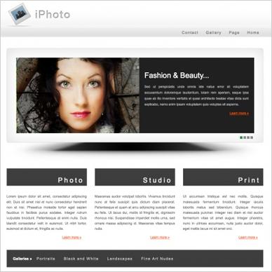 iPhoto Template