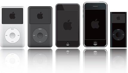 iPod and iPhone Vector