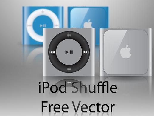iPod shuffle Free Vector