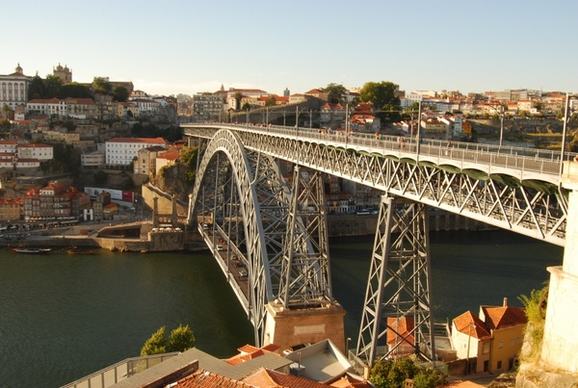 iron bridge porto portugal