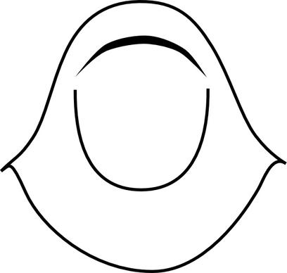 Islamic Women Clothing Hijab clip art