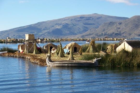 island lake titicaca