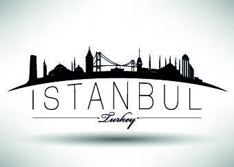istanbul design elements vector