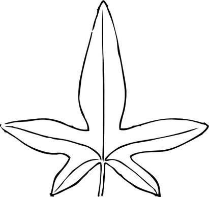 Ivy Leaf clip art