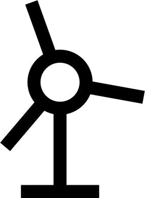 Japanese Map Symbol Windmill clip art