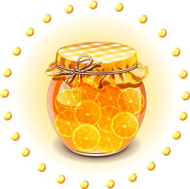 jar of orange juice
