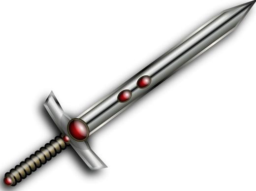 Jeweled Sword clip art