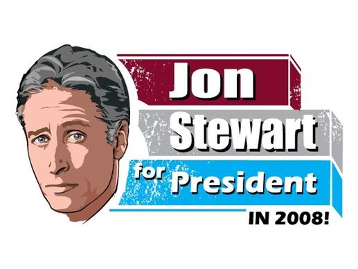 
								Jon Stewart for President!							