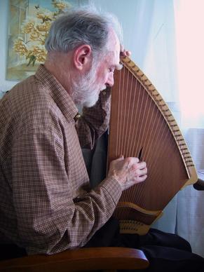 kantele musician stringed instrument