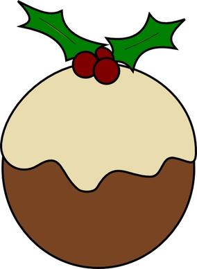Karderio Christmas Pudding clip art