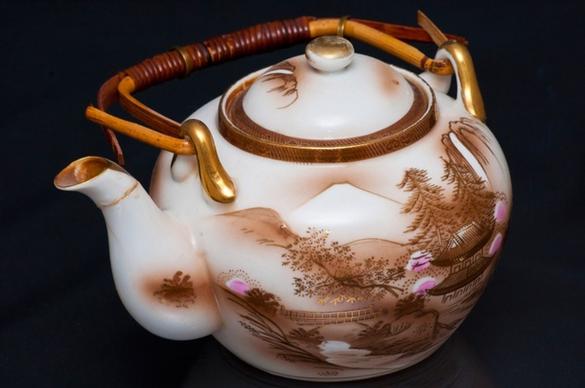 kettle pot of tea