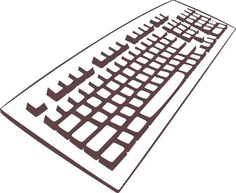 Keyboard clip art