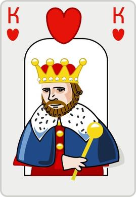 King Of Hearts clip art