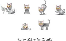 Kitty Alive icons pack