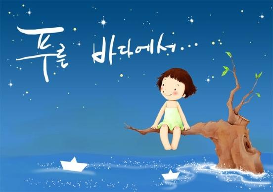 korean children illustrator psd 53