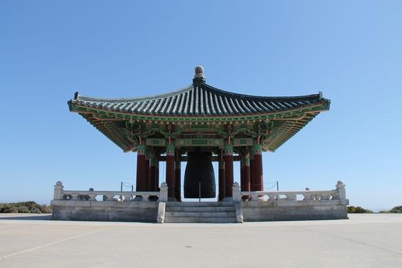 korean friendship bell monument
