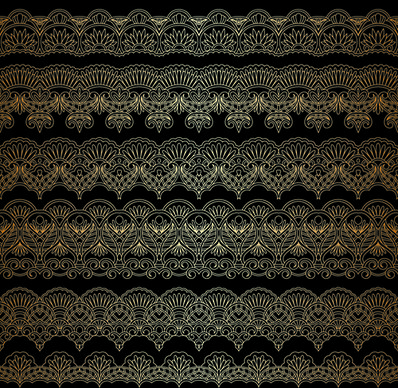 lace decorative pattern vector background