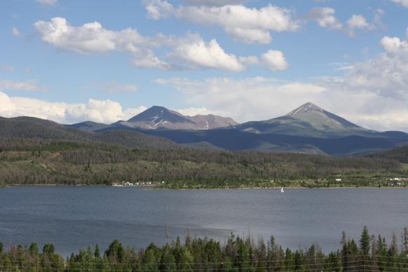 lake mountain landscape